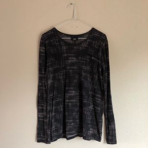 Mossimo Abstract Pattern Long Sleeve